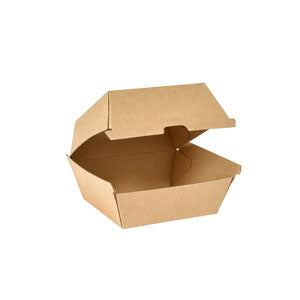 BioPak Calm Menu Box Small Brown 0.50 L 1 Carton (4 x 55 Pieces = 220 Pieces)