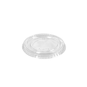 BioPak Salad Dressing Cup rPET Transparent 0.100 L 1 Carton (12 x 200 Pieces = 2,400 Pieces)