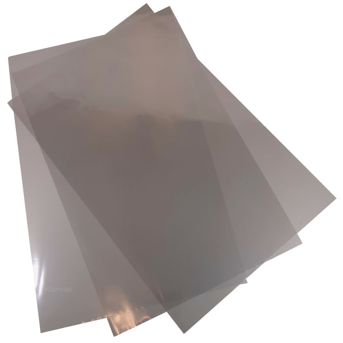 Wonster OPP-Zuschnitte transparent 24 x 36 cm 20 my 1 Karton (5 Packungen x 2.000 Blatt = 10.000 Stück)